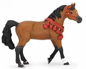 Коллекционная фигурка Арабская лошадь в парадной упряжке (Papo, 51547_papo)